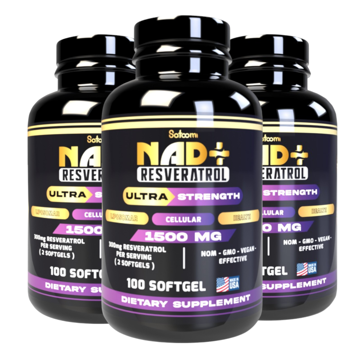 NAD Resveratrol Original Promo X 3 Und